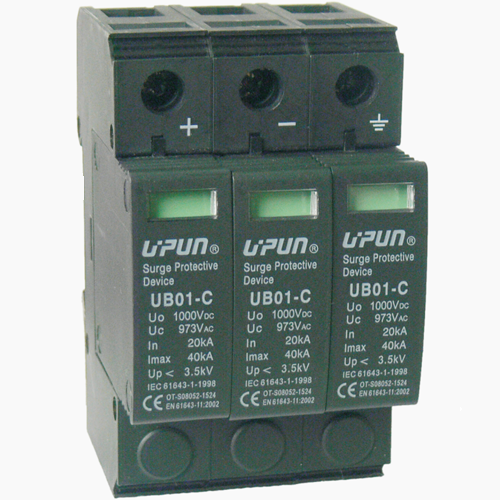 电涌保护器 - UB01-C／2-1000VDC-40 -380711